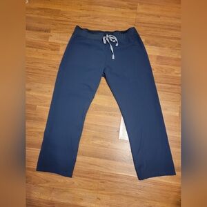 Figs Blue Scrub Pants Size L/P